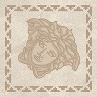 Emote Tozzetto Sabbiato Crema Marfi 262721 вставки Versace, Италия, Для кухни Для ванной Для туалета Для фартука Для душа