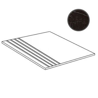 Marvel Nero Marquina Gradino ATD2 ступени Atlas Concorde Italy, Италия, Для кухни Для ванной Для туалета Для фартука Для душа