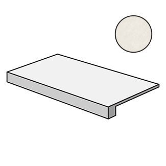 Dwell Off White Scalino 60 A1KW ступени Atlas Concorde Italy, Италия, Для ванной Для туалета Для душа