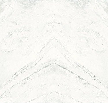 Bookmatch Calacatta SGF.MM.PW.LUC BOOK 3000X1500X6 широкоформатный керамогранит Arch Skin, Италия, Для коридора Для гостиной Для холла Для общественных помещений