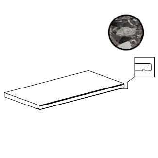 Chiaroscuro Cliff Major Gradone Bor.Costa Gocciola. Grip Rett 20mm толстый керамогранит 20мм Monocibec, Италия, Для дорожек