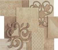 9516 Comp. Crema-Beige Sin Fin II декоративные элементы Porcelanite Dos, Испания, 