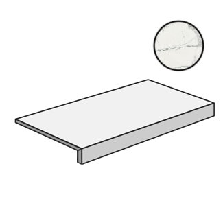 Charme Deluxe Invisible Scalino 120 Frontale 620070001603 ступени Italon, Россия, Для кухни Для ванной Для туалета Для фартука Для душа