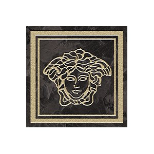 Meteorite Fir.Medusa Lap Nero/Oro 47300 вставки Versace, Италия, Для кухни