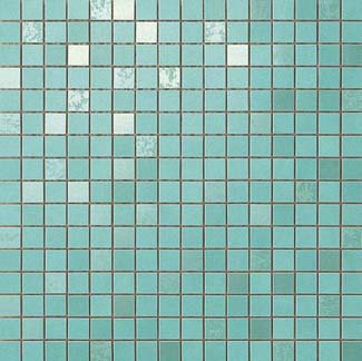Dwell Turquoise Mosaico Q 9DQT мозаика Atlas Concorde Italy, Италия, Для ванной Для туалета Для бассейна Для душа
