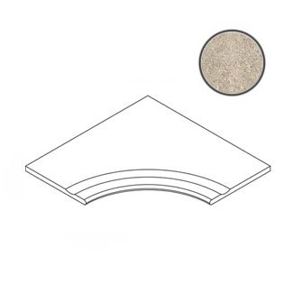 Everstone Desert Bordo Svasato Angolare Round 30 620090000626 спецэлементы Italon, Россия, Для ступеней Для улицы Для пола