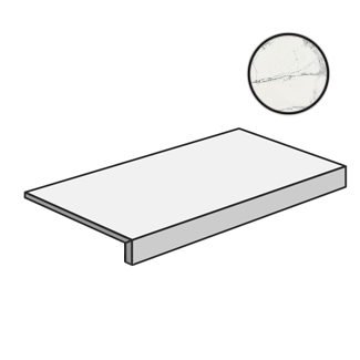 Charme Deluxe Invisible Scalino 80 Frontale 620070001621 ступени Italon, Россия, Для кухни Для ванной Для туалета Для фартука Для душа