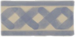 Aranda Listelo Tinter Celeste бордюры Vives, Испания, Для кухни Для ванной Для туалета Для фартука Для душа
