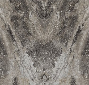 Bookmatch Marble Grey SGF.MM.AO.LUC BOOK 3000X1500X6 широкоформатный керамогранит Arch Skin, Италия, Для коридора Для холла Для общественных помещений Для спальни