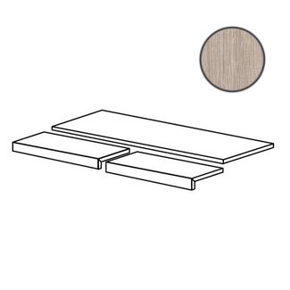 Comp. Scalino Soleras Beige Rett S1R49306 ступени ABK, Италия, Для ванной Для коридора Для крыльца Для комнаты