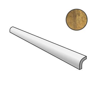 Pencil Bullnose Artisan Gold 24503 бордюры Equipe, Испания, Для кухни Для ванной Для туалета Для фартука Для душа