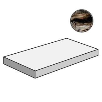 Rock Symphony Angolare DX Glam 531592 ступени Roberto Cavalli, Италия, Для ванной Для туалета Для душа