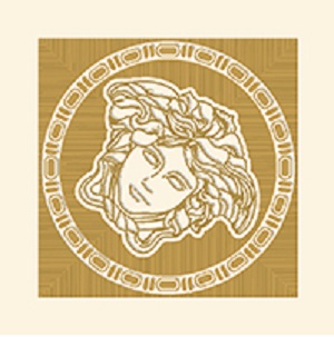 Maximvs Angolo Avorio/Oro Lux G0067823 вставки Versace, Италия, Для ванной Для коридора Для гостиной Для душа