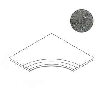 Genesis Grey Bordo Svasato Angolare Round 30 620090000583 спецэлементы Italon, Россия, 