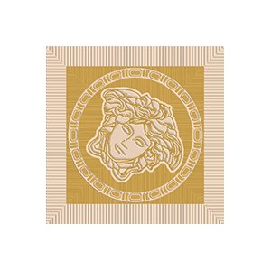 Meteorite Toz.Medusa Nat Miele/Oro 47125 вставки Versace, Италия, Для кухни