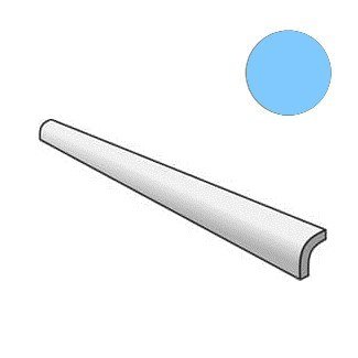 Manacor Pencil Bullnose Blue Moon 26951 бордюры Equipe, Испания, Для кухни Для ванной Для гостиной