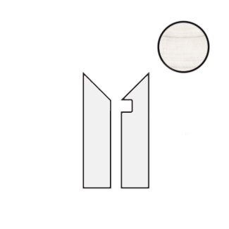 Skorpion Battiscala Dx Ivory Lev 80248 бордюры Cerdomus, Италия, Для ванной Для туалета Для душа