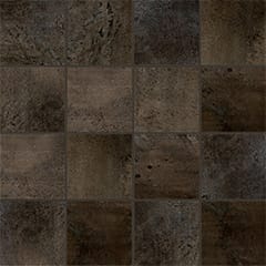 Flowtech Aged Bronze Nat 6mm (7,5X7,5) Mos 756625 мозаика Floor Gres, Италия, Для фасада Для крыльца Для террасы Для холла Для стен