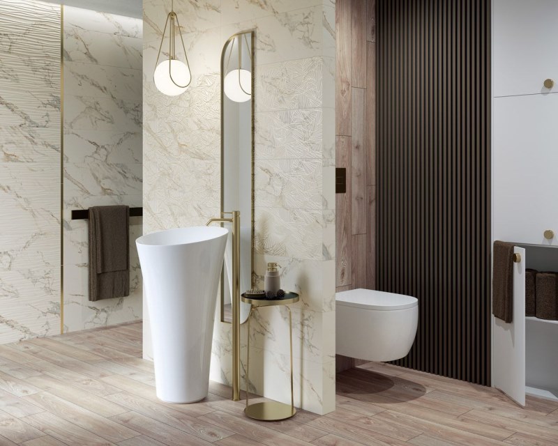 Paradyz Serene: керамическая плитка и декор