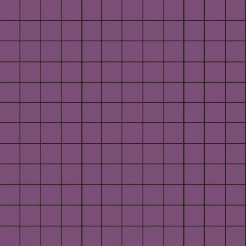 Nordic Purple Mosaic 2,5X2,5 мозаика Aparici, Испания, 