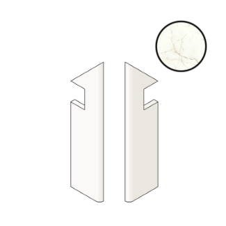 Marvel Calacatta Prestigio Battisc. Sag Dx A43Y бордюры Atlas Concorde Italy, Италия, 