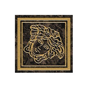 Meteorite Toz.Medusa Lap Moka/Oro 47294 вставки Versace, Италия, Для кухни