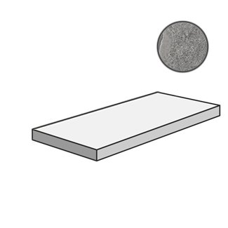 Materia Carbonio Scalino Angolare SX 620070001486 ступени Italon, Россия, Для кухни Для ванной Для туалета Для фартука Для душа