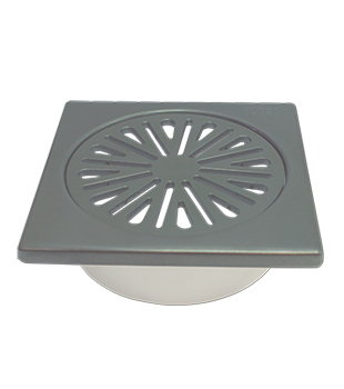 Butech Решетка к сливу 10x10 см квадратная standart sun