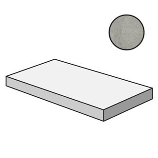 Terraviva Grey Scalino Angolare Dx 620070001583 ступени Italon, Россия, Для ванной Для туалета Для душа