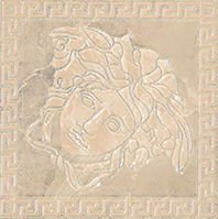Marble Toz Medusa Beige 240384 вставки Versace, Италия, Для ванной Для туалета Для душа