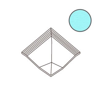 Antislip Angolare Doccia Ello спецэлементы Ce.Si, Италия, 