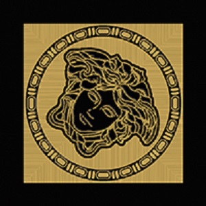 Maximvs Angolo Nero/Oro Lux G0067820 вставки Versace, Италия, Для ванной Для коридора Для гостиной Для душа