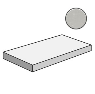 Akoya Gradone Angolare 120 Dx Silver CSAGAASD12 ступени Sant Agostino, Италия, Для кухни Для ванной Для туалета Для душа