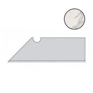 Marvel Calacatta Battiscopa Sag.DX ASNC спецэлементы Atlas Concorde Italy, Италия, Для ванной Для туалета Для душа