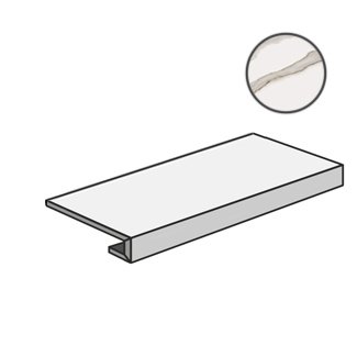 Charme Evo Calacatta Scalino Frontale 620070001441 ступени Italon, Россия, Для ванной Для туалета Для душа