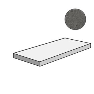 Charme Evo Antracite Scalino Angolare SX 620070001174 ступени Italon, Россия, Для ванной Для туалета Для душа