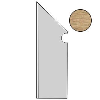 Etic Rovere Battiscopa Sag.SX ANCO спецэлементы Atlas Concorde Italy, Италия, Для кухни Для ванной Для туалета Для фартука Для душа