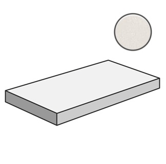 Akoya Gradone Angolare 120 Dx White CSAGAAWD12 ступени Sant Agostino, Италия, Для кухни Для ванной Для туалета Для душа