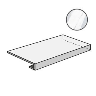 GR.A.DX Themar Statuario Venato CSAGADSV12 ступени Sant Agostino, Италия, 