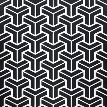 Patchwork Dec.2 Floor Black декоративные элементы Heralgi, Испания, 