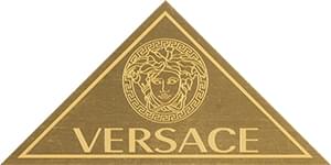 Marble Firma Triangolare Ottone 240901 декоративные элементы Versace, Италия, Для ванной Для туалета Для душа