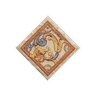 Aragon Tozzetto Decorato Bianco вставки Epoca, Италия, 