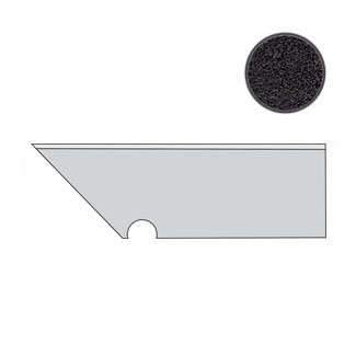 Klif Dark Battiscopa Sag. SX AN4O бордюры Atlas Concorde Italy, Италия, 