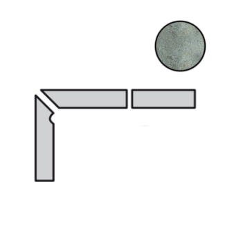 Nature Art 119 Quarz Grau Left бордюры Interbau, Германия, 