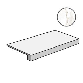 Roma 160 Calacatta Scalino Matt fPW5 ступени Fap, Италия, Для кухни Для ванной Для туалета Для фартука Для душа