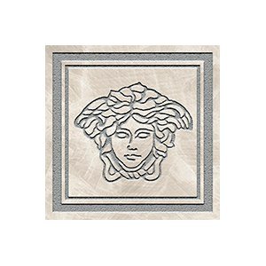 Meteorite Fir.Medusa Lap Bianco/Platino 47303 вставки Versace, Италия, Для кухни