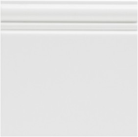 Boiserie Zoccolo Bianco Craquelle ZO05 бордюры Grazia, Италия, 