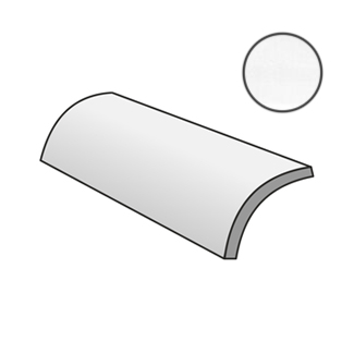 Decorline Decorbrick Quarter Round White CSAQRDBW30 спецэлементы Sant Agostino, Италия, Для кухни