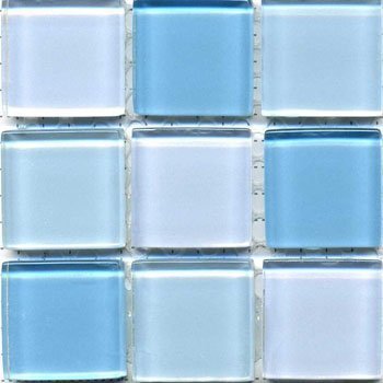 Смеси цветов HT 162 (23x23 mm) мозаика Bars Crystal Mosaic, Китай, Для кухни Для ванной Для туалета Для фартука Для душа Для стен