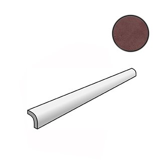 La Riviera Pencil Bullnose Juneberry 25921 бордюры Equipe, Испания, Для кухни Для ванной Для туалета Для фартука Для душа